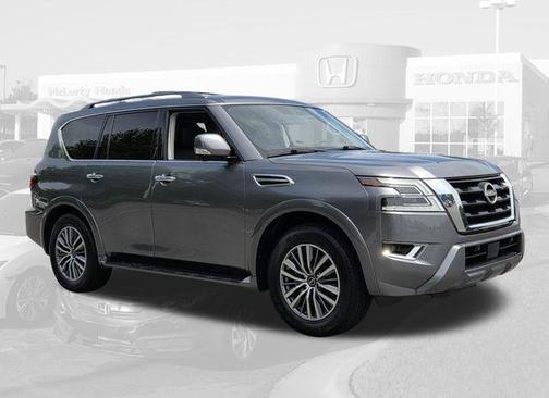Gun Metallic 2023 Nissan Armada SL 2WD