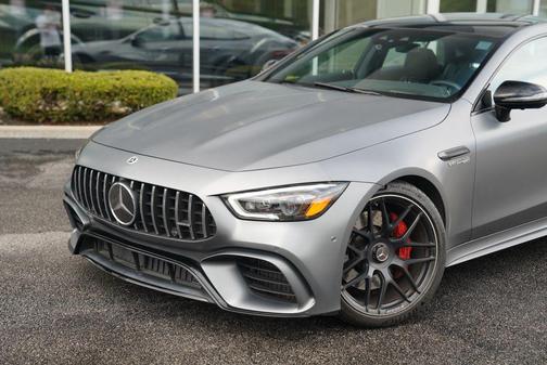 designo Graphite Gray Magno 2021 Mercedes-Benz AMG GT 63 4-Door