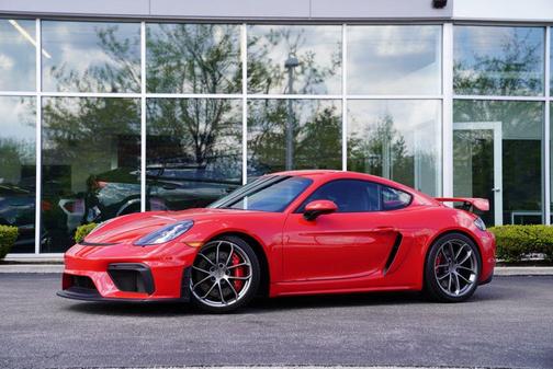 Guards Red 2023 Porsche 718 Cayman GT4