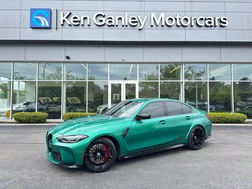 Isle of Man Green Metallic 2024 BMW M3 Competition xDrive
