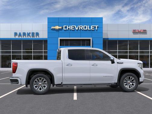 Glacier White Tricoat 2026 GMC Sierra 1500 Denali