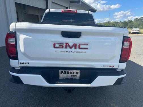 Summit White 2024 GMC Canyon AT4