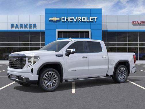Glacier White Tricoat 2026 GMC Sierra 1500 Denali Ultimate