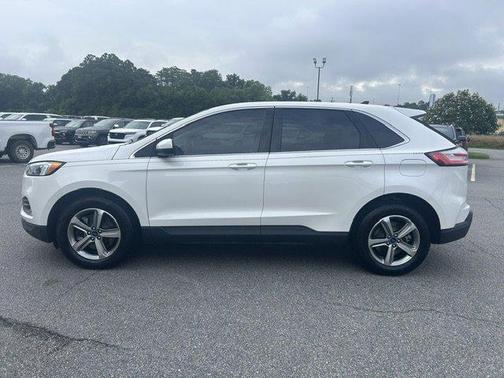 Star White Metallic Tri-Coat 2022 Ford Edge SEL