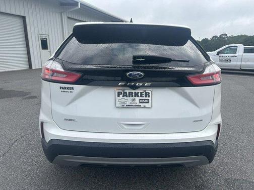 Star White Metallic Tri-Coat 2022 Ford Edge SEL