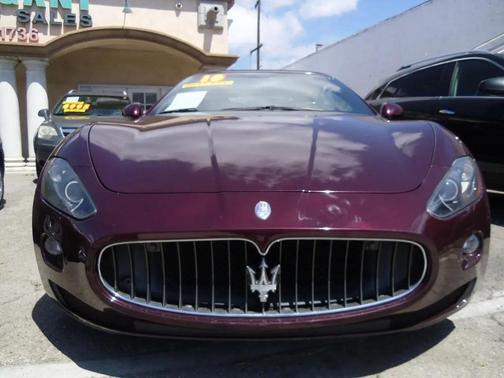 Burgundy 2010 Maserati GranTurismo S