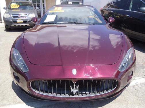 Burgundy 2010 Maserati GranTurismo S