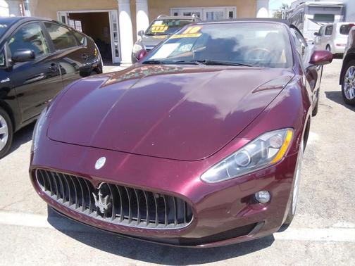 Burgundy 2010 Maserati GranTurismo S