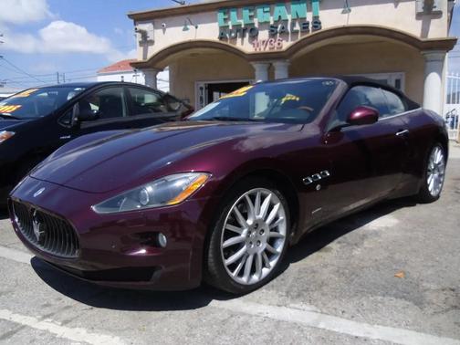 Burgundy 2010 Maserati GranTurismo S