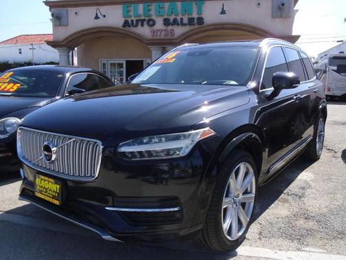 Onyx Black Metallic 2016 Volvo XC90 Hybrid T8 Inscription