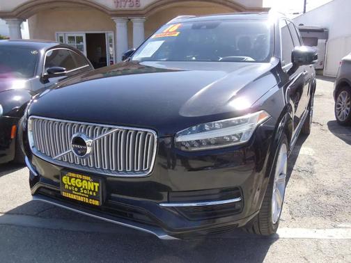 Onyx Black Metallic 2016 Volvo XC90 Hybrid T8 Inscription