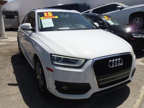White 2015 Audi Q3 2.0T Premium Plus