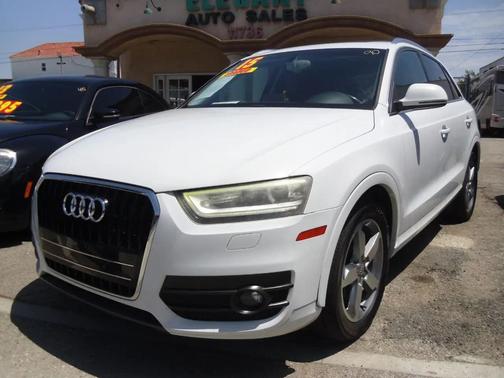 White 2015 Audi Q3 2.0T Premium Plus
