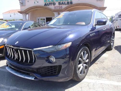Blue 2017 Maserati Levante Base