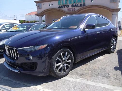 Blue 2017 Maserati Levante Base