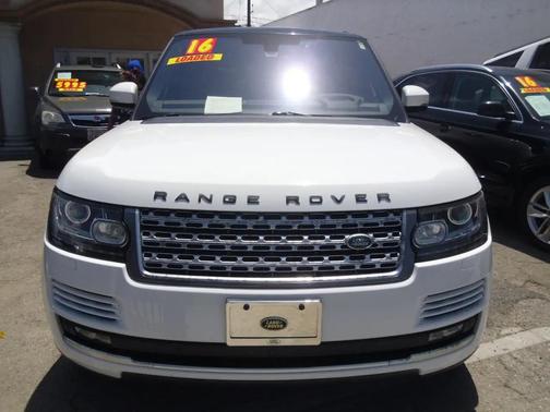 White 2016 Land Rover Range Rover 5.0L Supercharged
