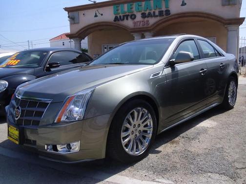 Thunder Gray ChromaFlair 2010 Cadillac CTS Performance