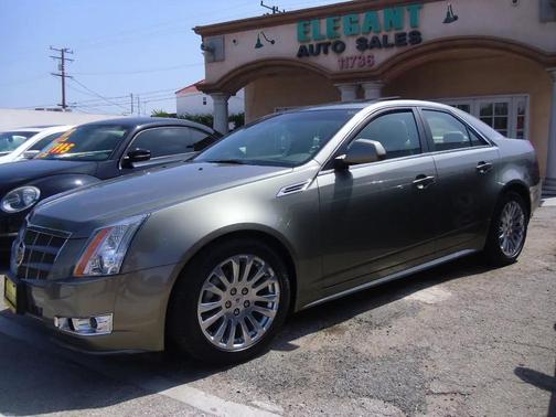 Thunder Gray ChromaFlair 2010 Cadillac CTS Performance