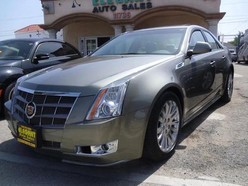 Thunder Gray ChromaFlair 2010 Cadillac CTS Performance