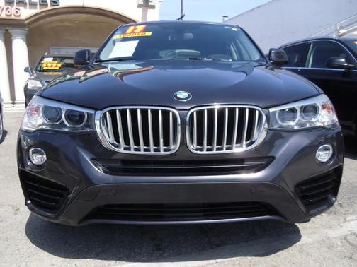 Dark Graphite Metallic 2017 BMW X4 xDrive 28i
