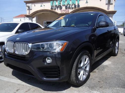 Dark Graphite Metallic 2017 BMW X4 xDrive 28i
