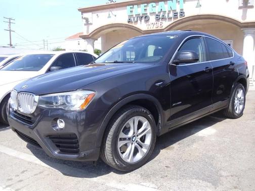 Dark Graphite Metallic 2017 BMW X4 xDrive 28i