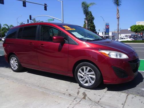 Burgundy 2012 Mazda Mazda5 Sport
