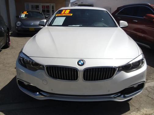 Pearl White 2018 BMW 430 i xDrive