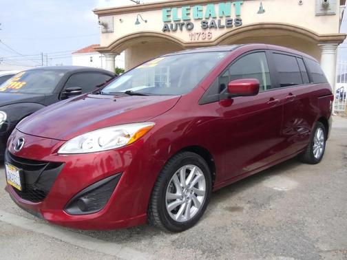 Burgundy 2012 Mazda Mazda5 Sport