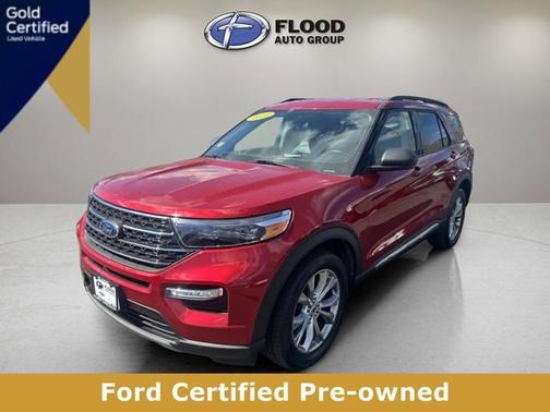 RAPID RED MET TINTED CC 2023 Ford Explorer XLT