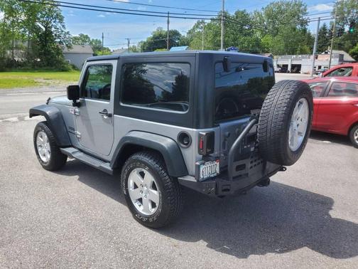 Silver 2015 Jeep Wrangler Sport