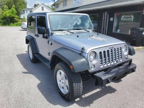 Silver 2015 Jeep Wrangler Sport
