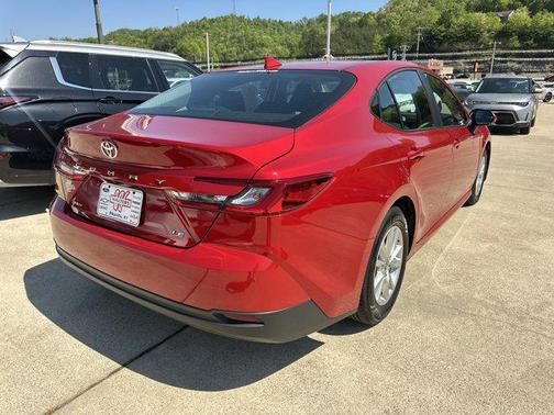 Red 2025 Toyota Camry