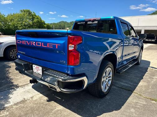 Glacier Blue Metallic 2022 Chevrolet Silverado 1500 LTZ