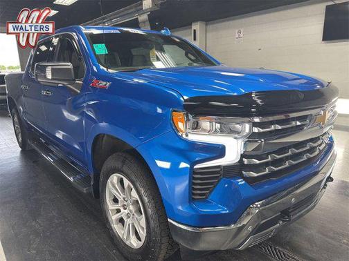Glacier Blue Metallic 2022 Chevrolet Silverado 1500 LTZ