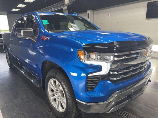 Glacier Blue Metallic 2022 Chevrolet Silverado 1500 LTZ