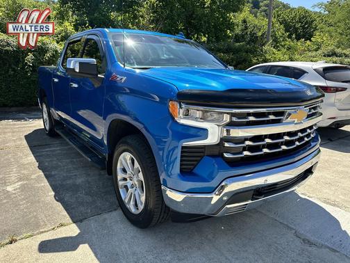 Glacier Blue Metallic 2022 Chevrolet Silverado 1500 LTZ