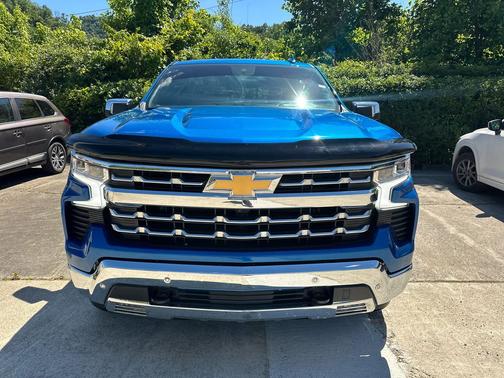Glacier Blue Metallic 2022 Chevrolet Silverado 1500 LTZ