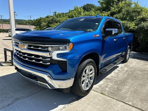 Glacier Blue Metallic 2022 Chevrolet Silverado 1500 LTZ