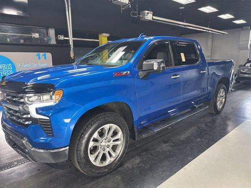 Glacier Blue Metallic 2022 Chevrolet Silverado 1500 LTZ