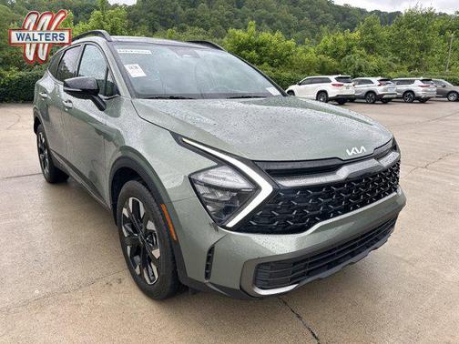 Jungle Green 2023 Kia Sportage X-Line