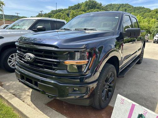 Antimatter Blue Metallic 2024 Ford F-150 XLT