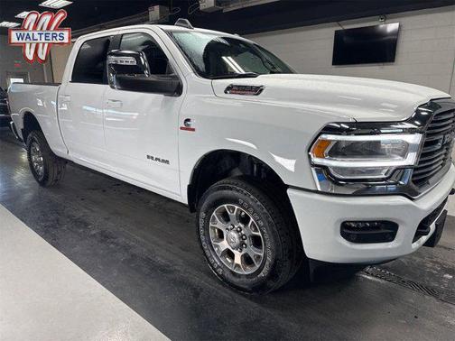Bright White Clearcoat 2024 RAM 2500 Laramie Crew Cab 4x4 6'4' Box