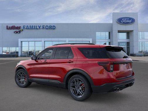 Rapid Red Metallic Tinted Clearcoat 2026 Ford Explorer ST