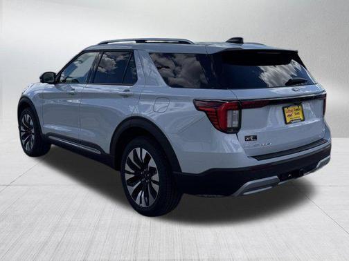Space White Metallic 2026 Ford Explorer Platinum