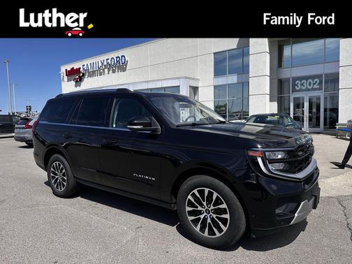 Agate Black Metallic 2025 Ford Expedition Platinum
