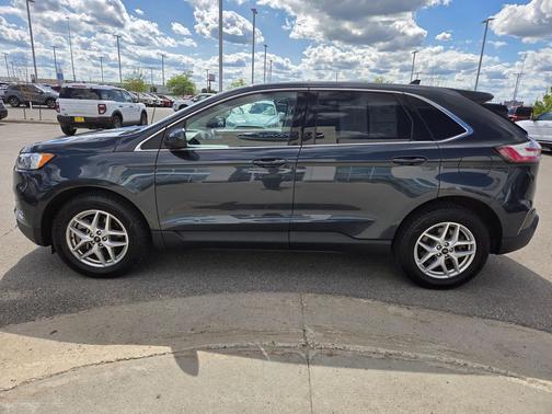 Stone Blue Metallic 2024 Ford Edge SEL