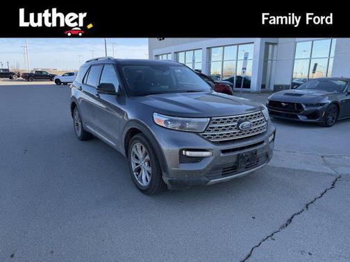 Carbonized Gray Metallic 2023 Ford Explorer Limited