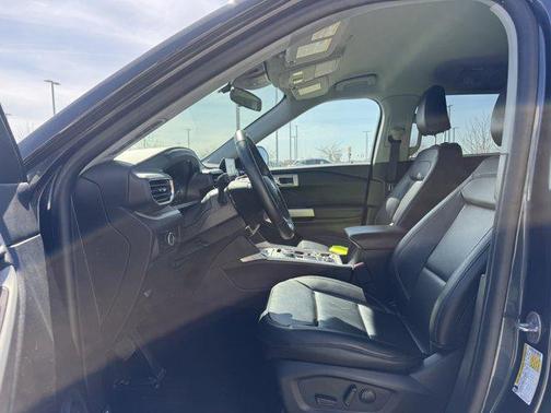 Stone Blue Metallic 2023 Ford Explorer XLT