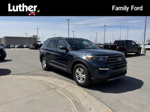 Stone Blue Metallic 2023 Ford Explorer XLT